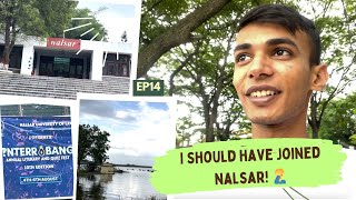 NLSIU Student Going to NALSAR  Top Law Colleges  Life at Law School EP14 [upl. by Malina]