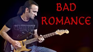 Lady Gaga  Bad Romance  Instrumental Electric Guitar Cover  By Paul Hurley [upl. by Keily21]