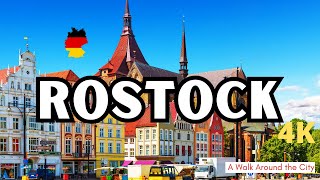 Rostock 2023 The Perfect Walking Tour for Travelers seeking Authentic Experiences in 4k 60fps 🇩🇪 [upl. by Groot991]