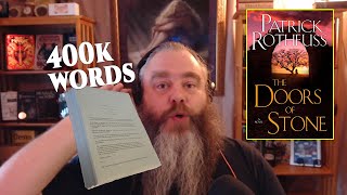 Pat Rothfuss Confirms that He Wrote 400k Words of the Book 3 [upl. by Ecraep]