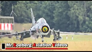 POWERFUL FULL AFTERBURN Departure 3x Su22 Fitters Polish AF at Volkel [upl. by Ijar]