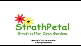 Strathpetal  Strathpeffers Open Garden Weekend [upl. by Dugald]