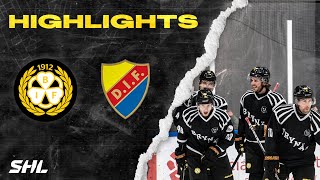 HIGHLIGHTS  Brynäs  Djurgården [upl. by Hadeehuat]