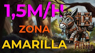 ECONOMÍA SEGURA🔥🥵 TRANSPORTE DE CORAZONES  Albion Online En Español [upl. by Hazelton]