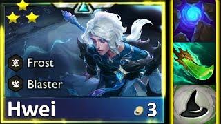 3 STAR Hwei Mage Carry ⭐⭐⭐  TFT Set 12 [upl. by Yromem]