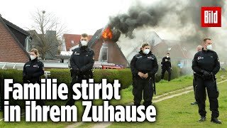 Vierköpfige Familie stirbt bei HausBrand [upl. by Dahs]