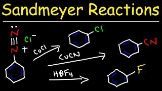 Arenediazonium Salts With Diazo Coupling and Sandmeyer Reactions [upl. by Ellerahc51]