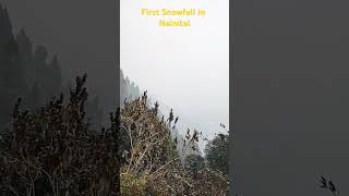 Snowfall in Nainital himalayaview nainital [upl. by Tennes]