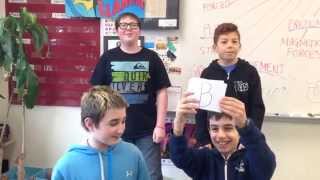 Grade 7 Students Recite Alphabet Aerobics by Blackalicious  Alliteration [upl. by Ytinav]