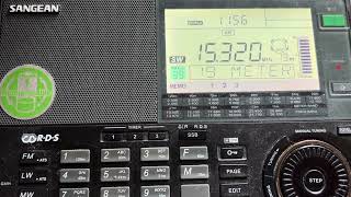 Reach Beyond Australia 15320kHz 1155UTC 31st October 2024 [upl. by Esilram609]