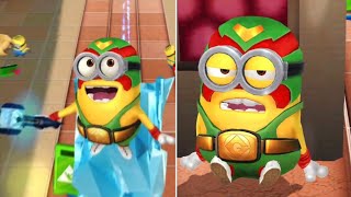 Luchador Minion Freeze Ray Ability Full Gameplay at The Mall  Despicable Me Minion Rush [upl. by Aened]