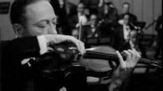 Jascha Heifetz plays Tchaikovsky Violin Concerto 1st mov [upl. by Foulk862]