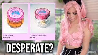 Is Belle Delphine Getting Desperate [upl. by Nyrek]