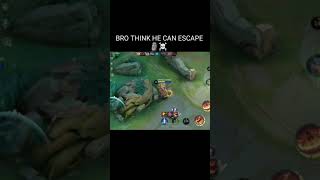 mlbb Granger think he can escape  Franco Gameplay plz 1 subscribe plz 😭 SHORT GAMING [upl. by Garfield588]