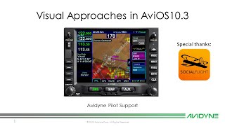 Enhancing Safety with Visual Approaches on the Avidyne IFD [upl. by Emiaj]