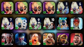 Ice Scream 18 amp Online  Evil Nun 12 amp TBM  Mr Meat 12 Witch Cry amp   Keplerians Full Gameplay [upl. by Juliana]