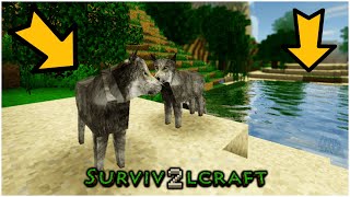 Survivalcraft pero realista  Survivalcraft con shaders [upl. by Nonez514]