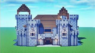 🏰 COME COSTRUIRE UN CASTELLO SU MINECRAFT  Minecraft Tutorial ITA [upl. by Suollecram668]