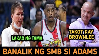 SAN MIGUEL BEERMEN PINAUWI SI MAC AT BINALIK SI JORDAN ADAMS MAY BAGONG IMPORT ANG NLEX [upl. by Jarek]