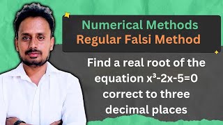 Regular Falsi Method using Calculator  Numerical Method [upl. by Erleena]