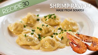 These shrimp ravioli will make you think you’re in a Michelin star restaurant [upl. by Anoek]