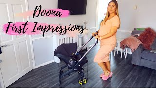 DOONA CAR SEAT amp STROLLER  FIRST IMPRESSIONS [upl. by Theresa526]