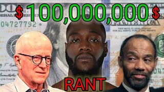 DEONTAY WILDER LOST MILLIONS YEAH YEAH SO WHAAAAAT ❗️❗️❗️❗️ GLORIOUS RANT [upl. by Kucik877]