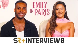 Emily In Paris Season 4 Ashley Park amp Lucien Laviscount On Alfies Return And Mindys Dueling [upl. by Levin520]