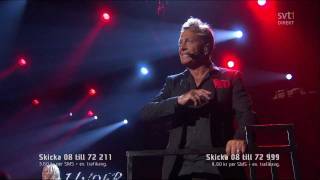 Björn Ranelid Feat Sara Li  Mirakel  Melodifestivalen 2012  HD [upl. by Assylem]