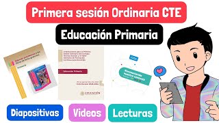 PASO A PASO PRIMERA SESIÓN ORDINARIA DE CONSEJO TÉCNICO ESCOLAR EDUCACIÓN  PRIMARIA [upl. by Laureen847]