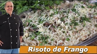 Risoto de Frango  SBT 001  Chef Taico [upl. by Gregrory]