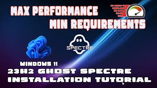 Windows 11 23H2 Ghost Spectre Installation Guide [upl. by Ahsiemak658]