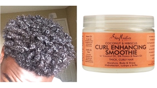 Curly Hair Tutorial Curl Enhancing Smoothie [upl. by Anerrol]