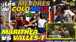 💣COLOMBIANOS REACCIONAN a MARITHEA vs VALLES T  ¡BATALLÓN ÉPICO FMS COLOMBIA JORNADA 5 20232024 [upl. by Jt]