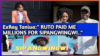 Ruto Paid Me Millions For SIPANGWINGWI Hit Song Exray Taniua  Obinna Show Live  Gengetone [upl. by Damales334]