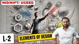 Elements of Design Explained L2 Design Tips for Beginners  NID NIFT UCEED NATA [upl. by Sly750]