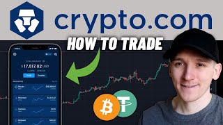 Cryptocom Tutorial for Beginners Buy Sell Deposit Withdraw [upl. by Novelc]