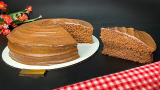 Chocolate Chiffon Cake with chocolate cream cheese [upl. by Ahtivak]