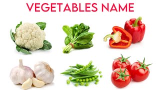 VEGETABLES NAME  ENGLISH VOCABULARY WITH PICTURE  LEARNING ENGLISH [upl. by Odine904]