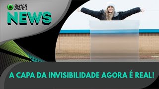 Ao Vivo  A capa da invisibilidade agora é real  22032022  OlharDigital [upl. by Arikihs]