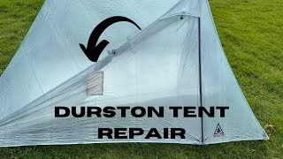 A Durston X Mid Pro 2 Tent Repair [upl. by Malim]