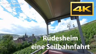 Rüdesheim Seilbahn Fahrt [upl. by Magbie]