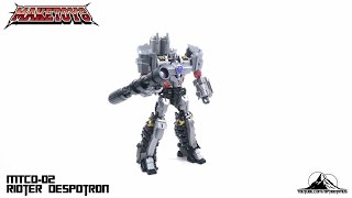 MakeToys MTCD02 Rioter Despotron Video Review [upl. by Selyn]