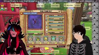 WIZARD101 Main Questing with kestrelvt [upl. by Hteik]