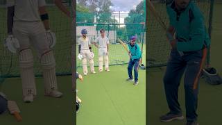 How to play Leg Glance shot in cricket cricketshorts coaching cricketlover et [upl. by Elbam]