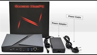 Unboxing TOPTON Gaming Mini PC Core i99980HK i9 And Review Price Cheap Gaming Mini PC [upl. by Adriene580]