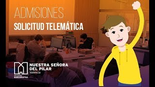 Solicitud telemática Admisiones Valencia [upl. by Lissner]