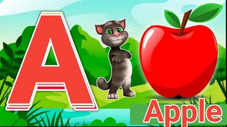 A for apple  अ से अनार  abcd  phonics song  a for apple b for ball c for cat  abcd song  abcde [upl. by Merchant]