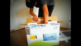 unboxing TV salora 22 inch NL [upl. by Anstice]