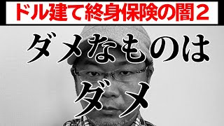 😱ドル建て終身保険の闇2 「ドル建て終身保険の営業マン」からの反論に反論しています。 [upl. by Painter]